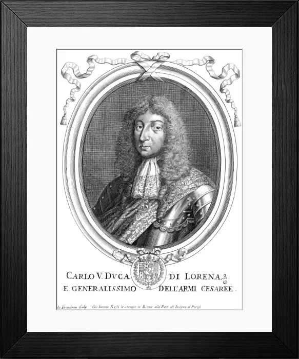 Framed Print : Charles V Duc Lorraine Framed Print : Charles V Duc Lorraine