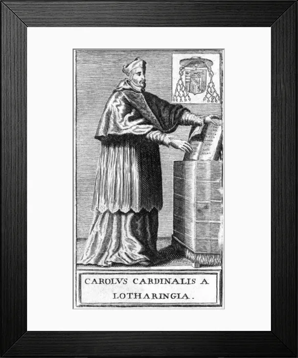 Framed Print : Cardinal Chas. Lorraine Framed Print : Cardinal Chas. Lorraine