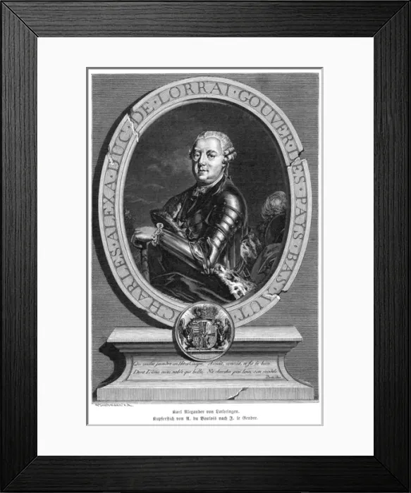 Framed Print : Charles Alex. De Lorraine Framed Print : Charles Alex. De Lorraine