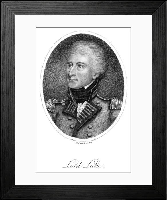 Framed Print : Gerald Viscount Lake Framed Print : Gerald Viscount Lake