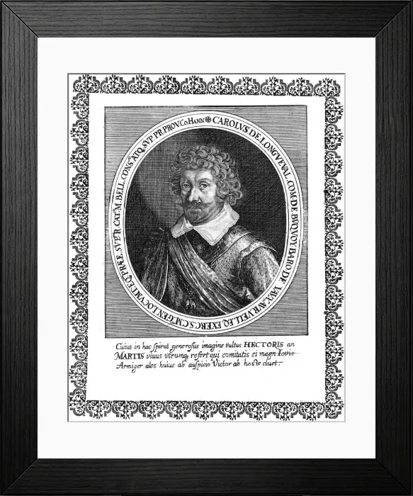 Framed Print : Charles Comte Longueval Framed Print : Charles Comte Longueval