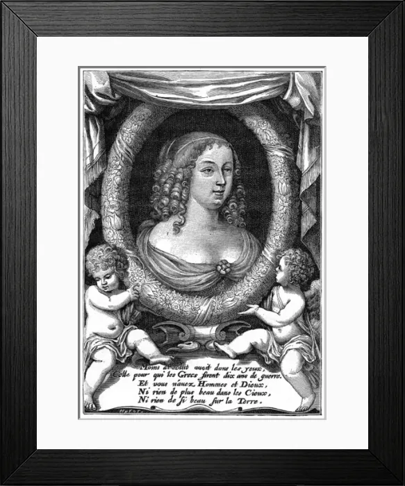 Framed Print : Duchesse De Longueville Framed Print : Duchesse De Longueville