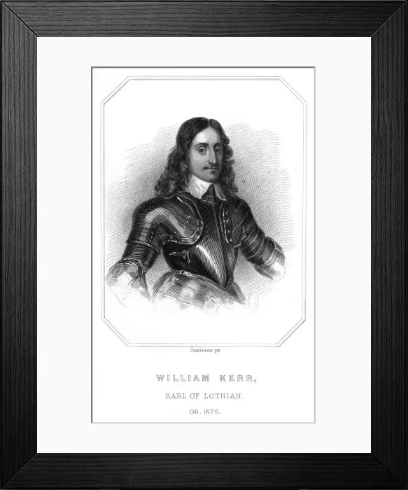 Framed Print : Third Earl of Lothian Framed Print : Third Earl of Lothian