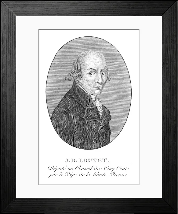 Framed Print : Jean-Baptiste Louvet Framed Print : Jean-Baptiste Louvet
