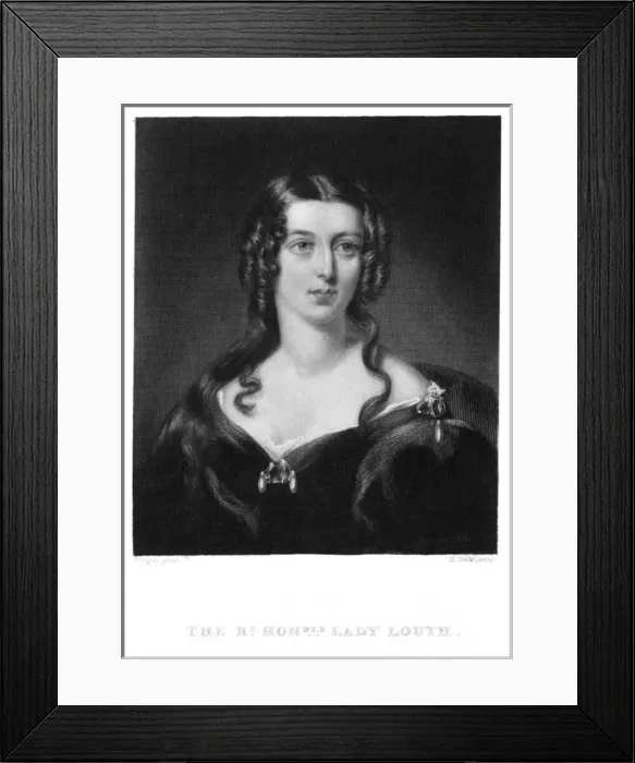Framed Print : Anna Lady Louth Framed Print : Anna Lady Louth
