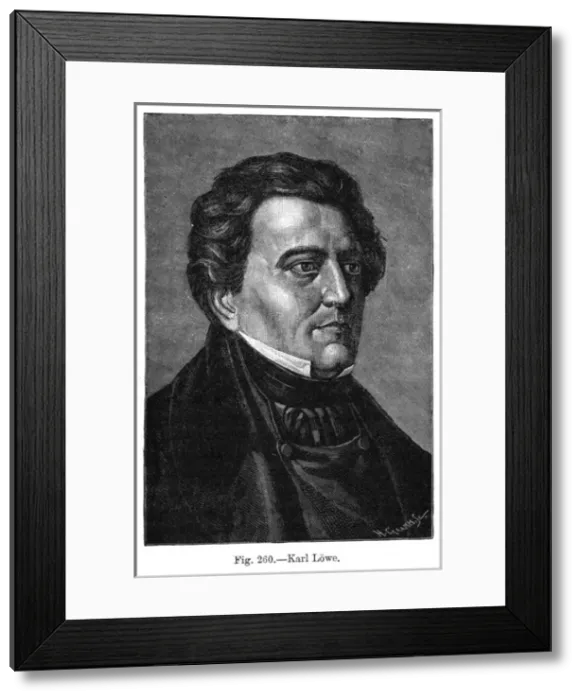 Framed Print : Johann Carl Lowe Framed Print : Johann Carl Lowe