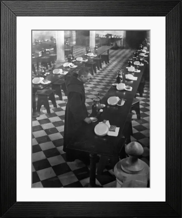 Framed Print : Monastery Refectory Framed Print : Monastery Refectory
