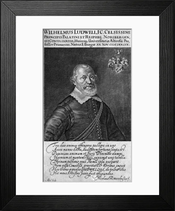 Framed Print : William Ludwell - 2 Framed Print : William Ludwell - 2