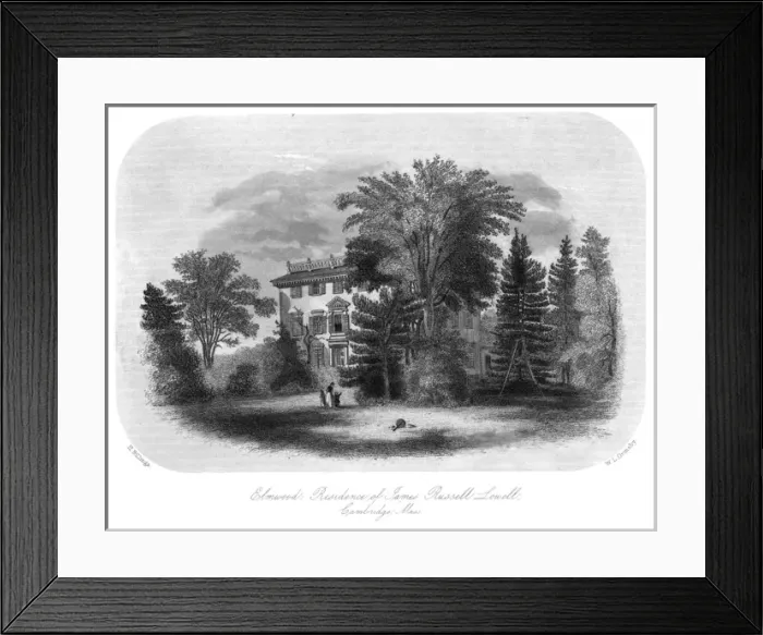 Framed Print : LOWELLs HOME - 2 Framed Print : LOWELLs HOME - 2