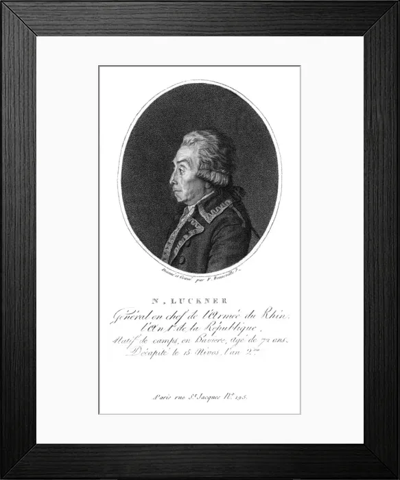 Framed Print : Nicolas Baron Luckner 1 Framed Print : Nicolas Baron Luckner 1