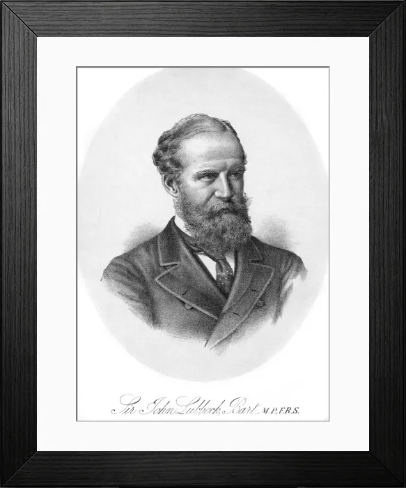 Framed Print : Sir John Lubbock - 4 Framed Print : Sir John Lubbock - 4