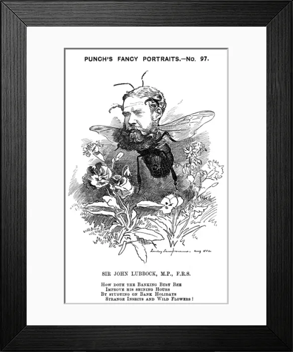 Framed Print : Sir John Lubbock - 5 Framed Print : Sir John Lubbock - 5