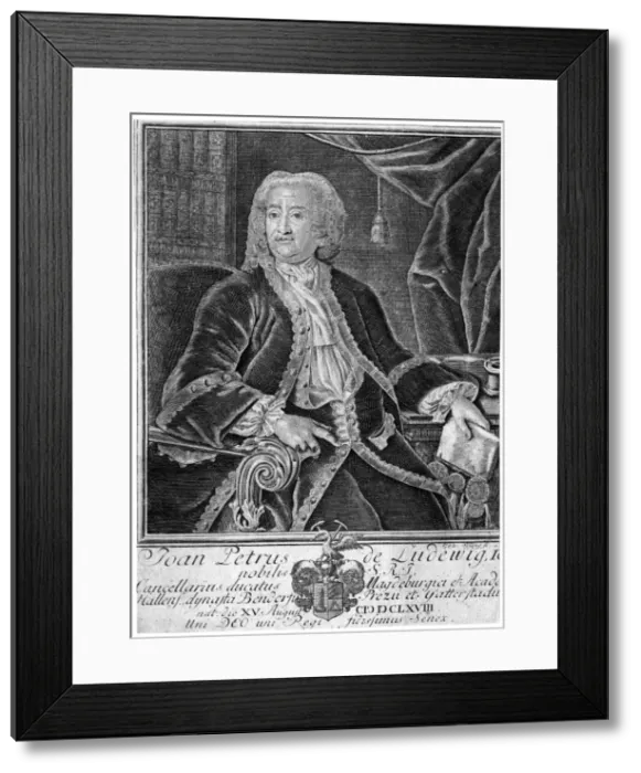 Framed Print : Johann Peter Ludwig 2 Framed Print : Johann Peter Ludwig 2