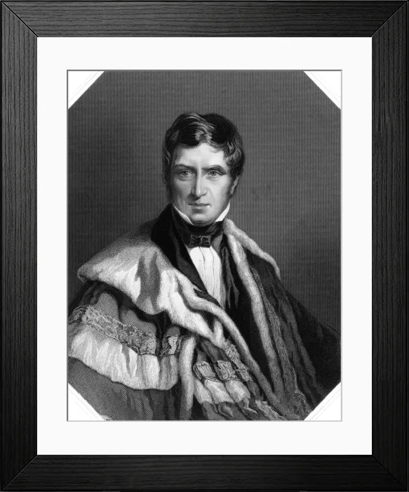 Framed Print : John Baron Lyndhurst -2 Framed Print : John Baron Lyndhurst -2