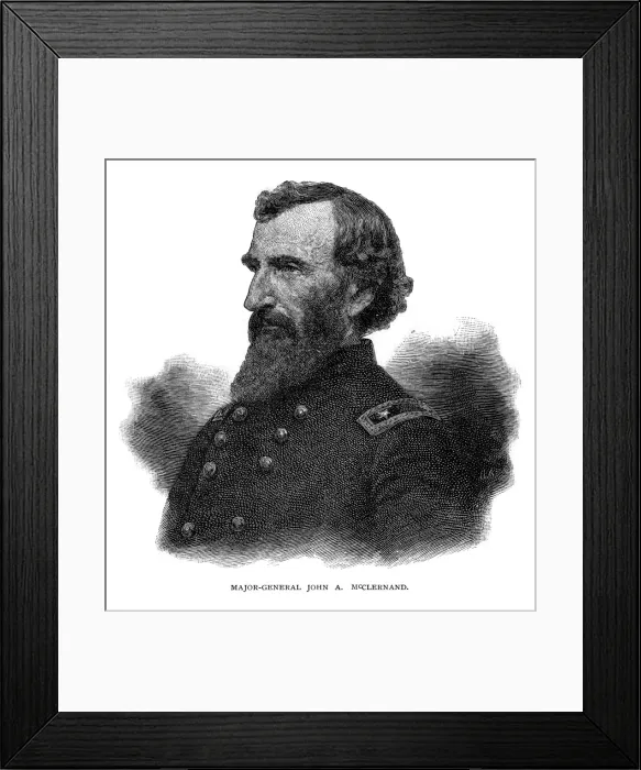 Framed Print : John a McClernand Framed Print : John a McClernand