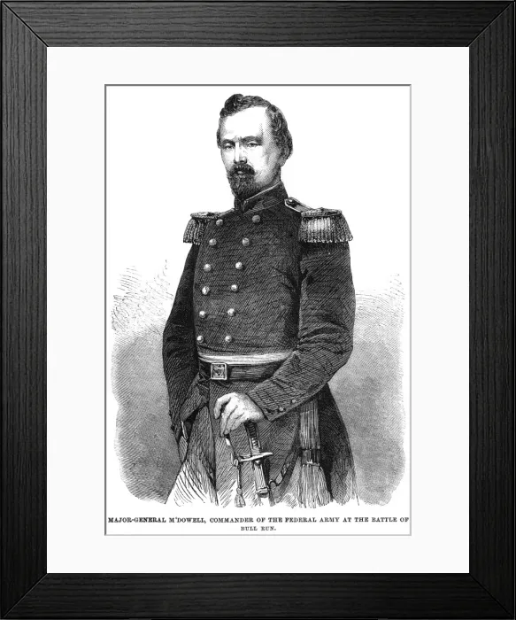 Framed Print : Irvin McDowell Framed Print : Irvin McDowell