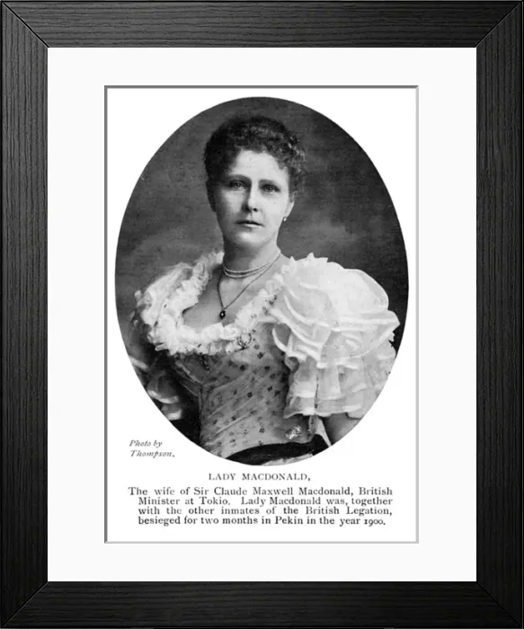 Framed Print : Lady Macdonald Framed Print : Lady Macdonald