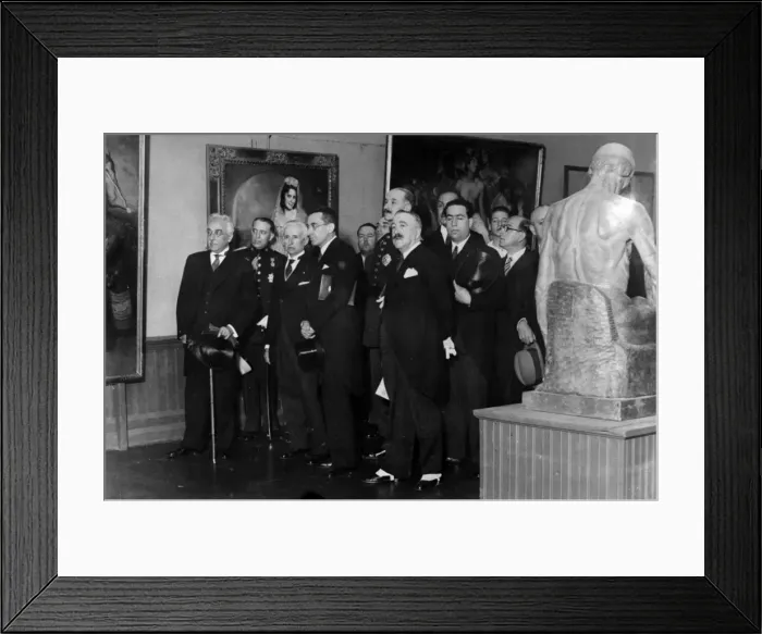 Framed Print : Zamora Opening a Gallery Framed Print : Zamora Opening a Gallery