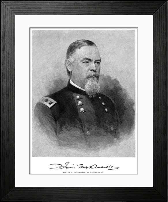 Framed Print : Irvin McDowell Framed Print : Irvin McDowell