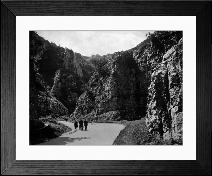 Framed Print : Cheddar Gorge 1930S Framed Print : Cheddar Gorge 1930S