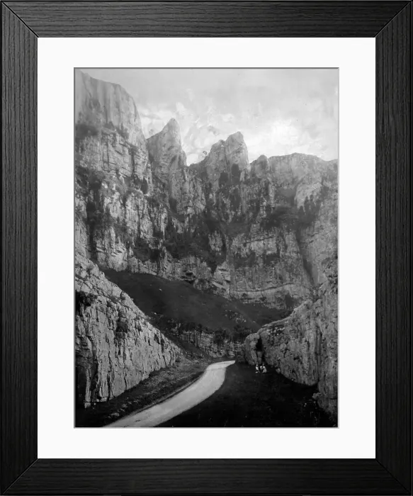 Framed Print : Cheddar Gorge 1930S Framed Print : Cheddar Gorge 1930S