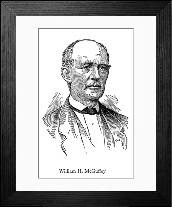 Framed Print : William McGuffey Framed Print : William McGuffey
