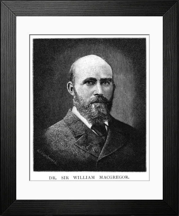 Framed Print : Sir William Macgregor Framed Print : Sir William Macgregor