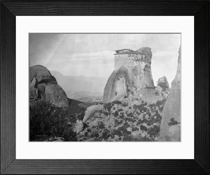 Framed Print : Mount Athos Monastery Framed Print : Mount Athos Monastery