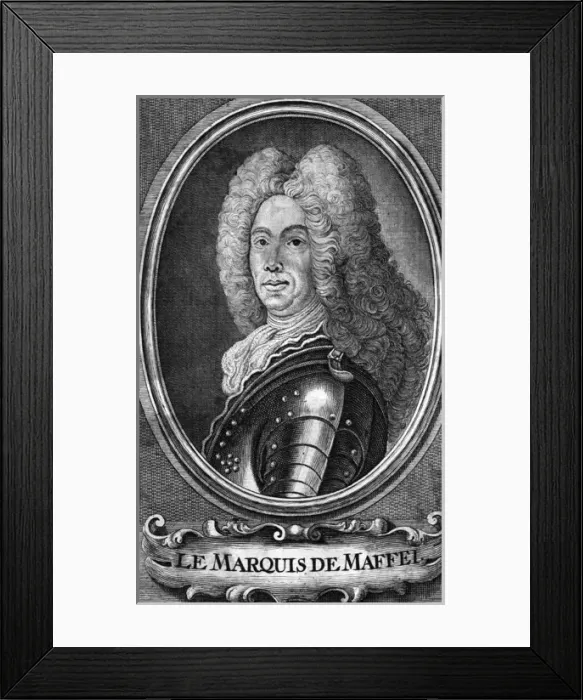 Framed Print : Scipione Maffei - 1 Framed Print : Scipione Maffei - 1