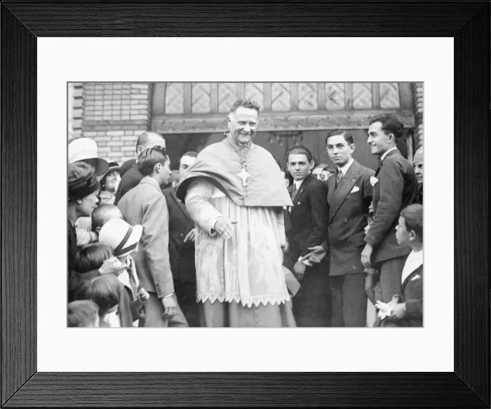 Framed Print : Bishop Fillon 1930S Framed Print : Bishop Fillon 1930S