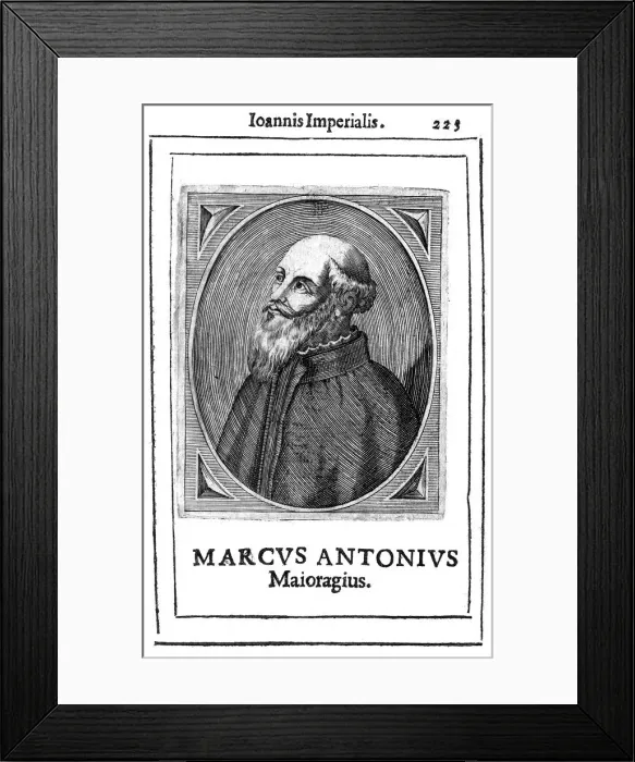 Framed Print : Marcantonio Majoragio Framed Print : Marcantonio Majoragio