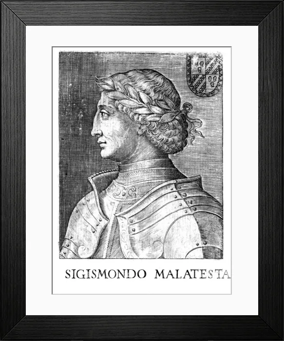 Framed Print : Sigismondo Malatesta 1 Framed Print : Sigismondo Malatesta 1