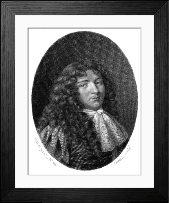 Framed Print : Nicolas De Malezieu - 1 Framed Print : Nicolas De Malezieu - 1