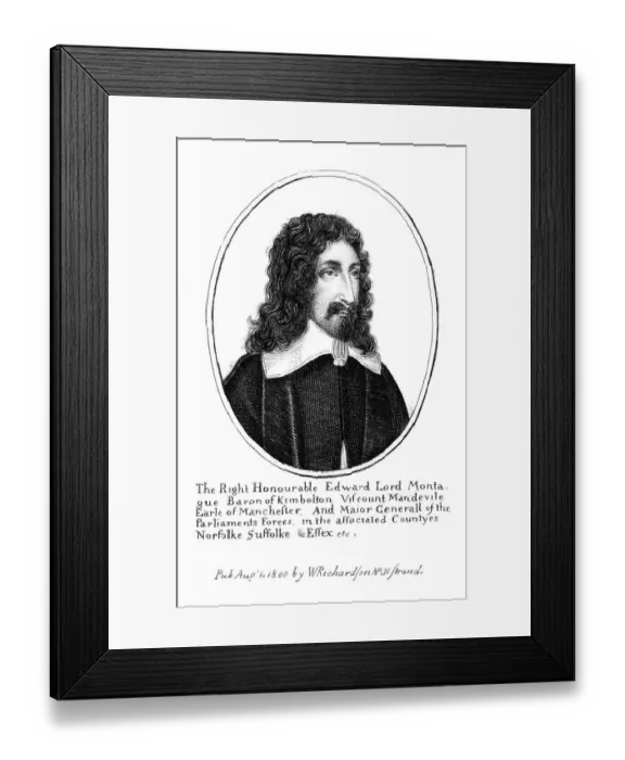 Framed Print : Second Earl Manchester Framed Print : Second Earl Manchester