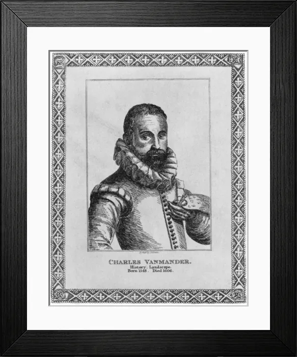 Framed Print : Karel Van Mander Framed Print : Karel Van Mander