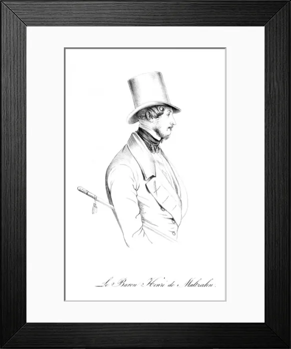 Framed Print : Heinrich Von Maltzan Framed Print : Heinrich Von Maltzan