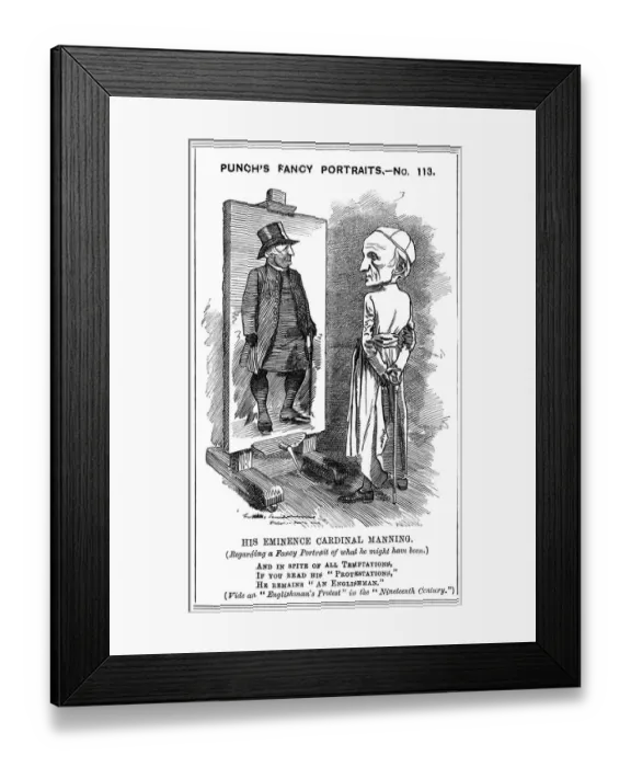 Framed Print : Cardinal Manning Framed Print : Cardinal Manning