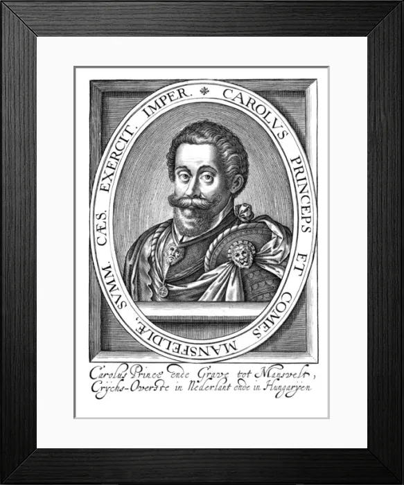 Framed Print : Carl Graf Mansfeld Framed Print : Carl Graf Mansfeld