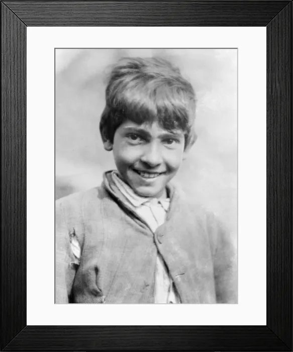 Framed Print : Italian Gipsy Boy Framed Print : Italian Gipsy Boy
