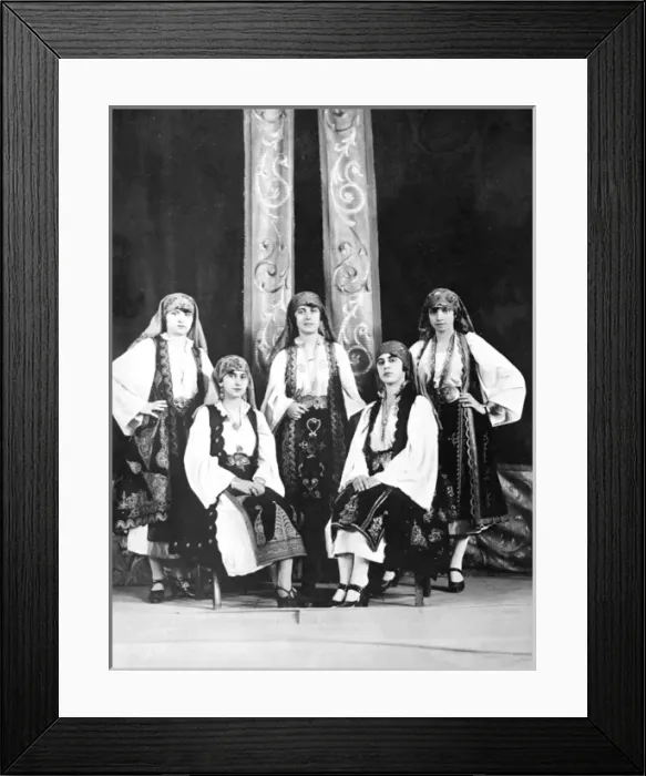 Framed Print : Female Greek Chorus Framed Print : Female Greek Chorus