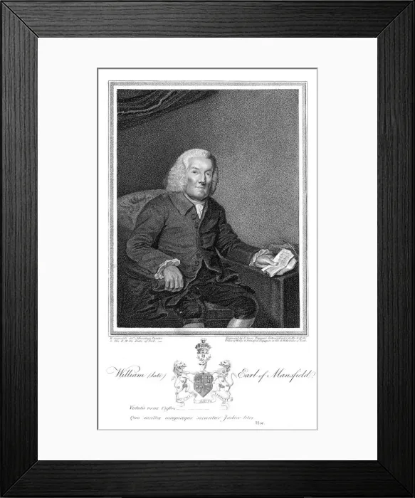 Framed Print : First Earl Mansfield Framed Print : First Earl Mansfield