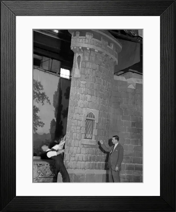 Framed Print : Building a Stage Set Framed Print : Building a Stage Set