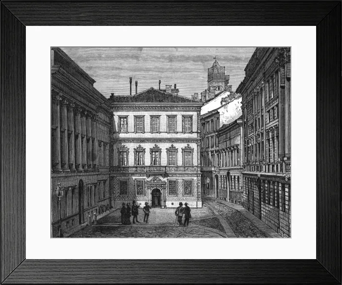 Framed Print : Manzonis Residence Framed Print : Manzonis Residence