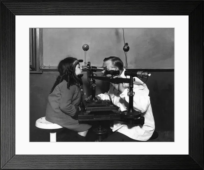 Framed Print : EYE TEST 1933 Framed Print : EYE TEST 1933