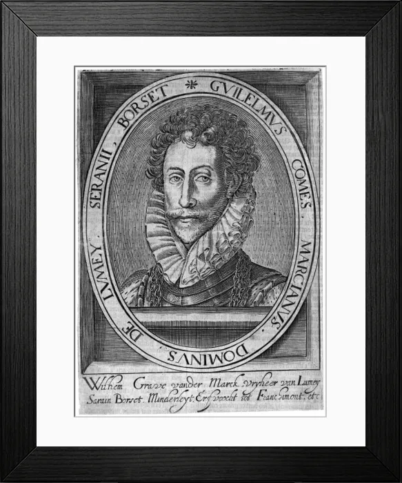 Framed Print : Willem Count Marck Framed Print : Willem Count Marck