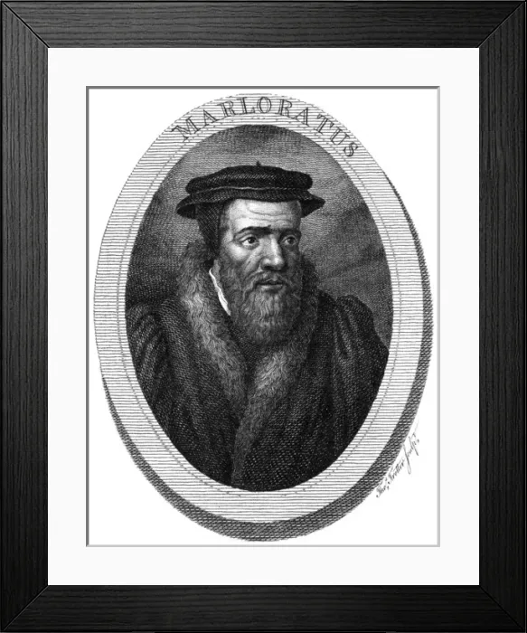 Framed Print : Augustine Marlorat Framed Print : Augustine Marlorat