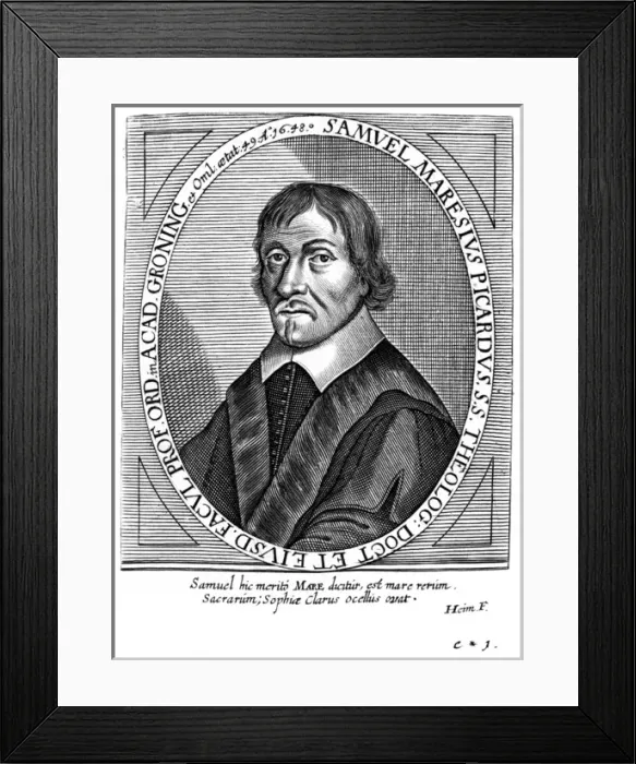 Framed Print : Samuel Maresius Framed Print : Samuel Maresius