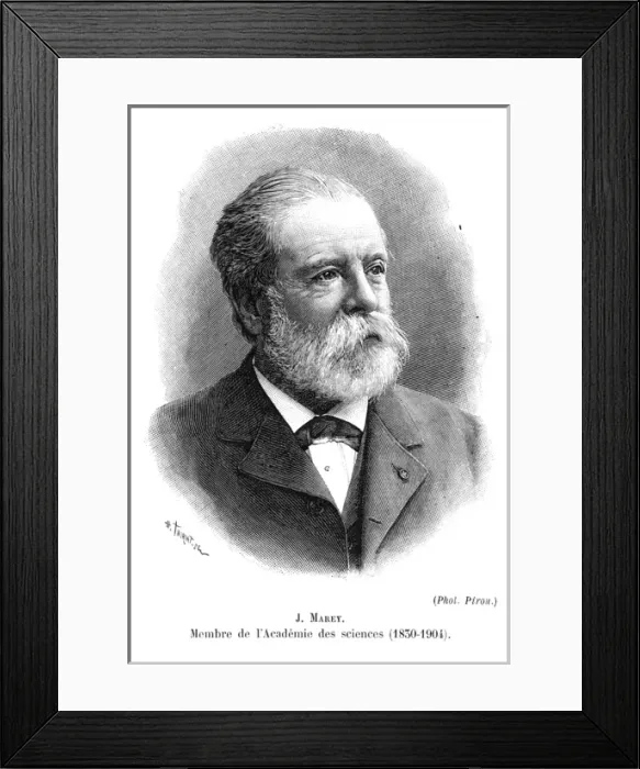 Framed Print : Etienne Jules Marey Framed Print : Etienne Jules Marey