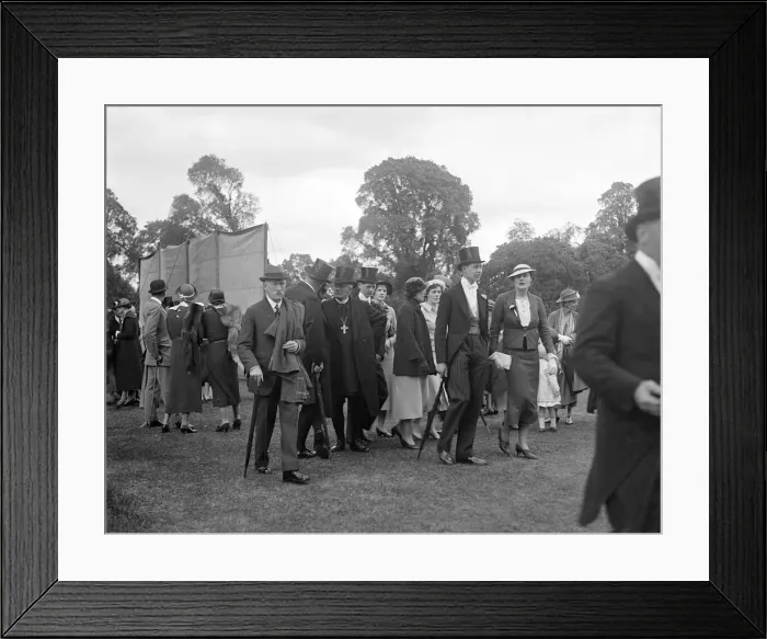 Framed Print : Eton Cricket Crowd Framed Print : Eton Cricket Crowd