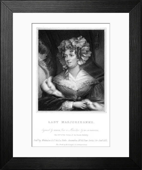 Framed Print : Alison Lady Marjoribanks Framed Print : Alison Lady Marjoribanks